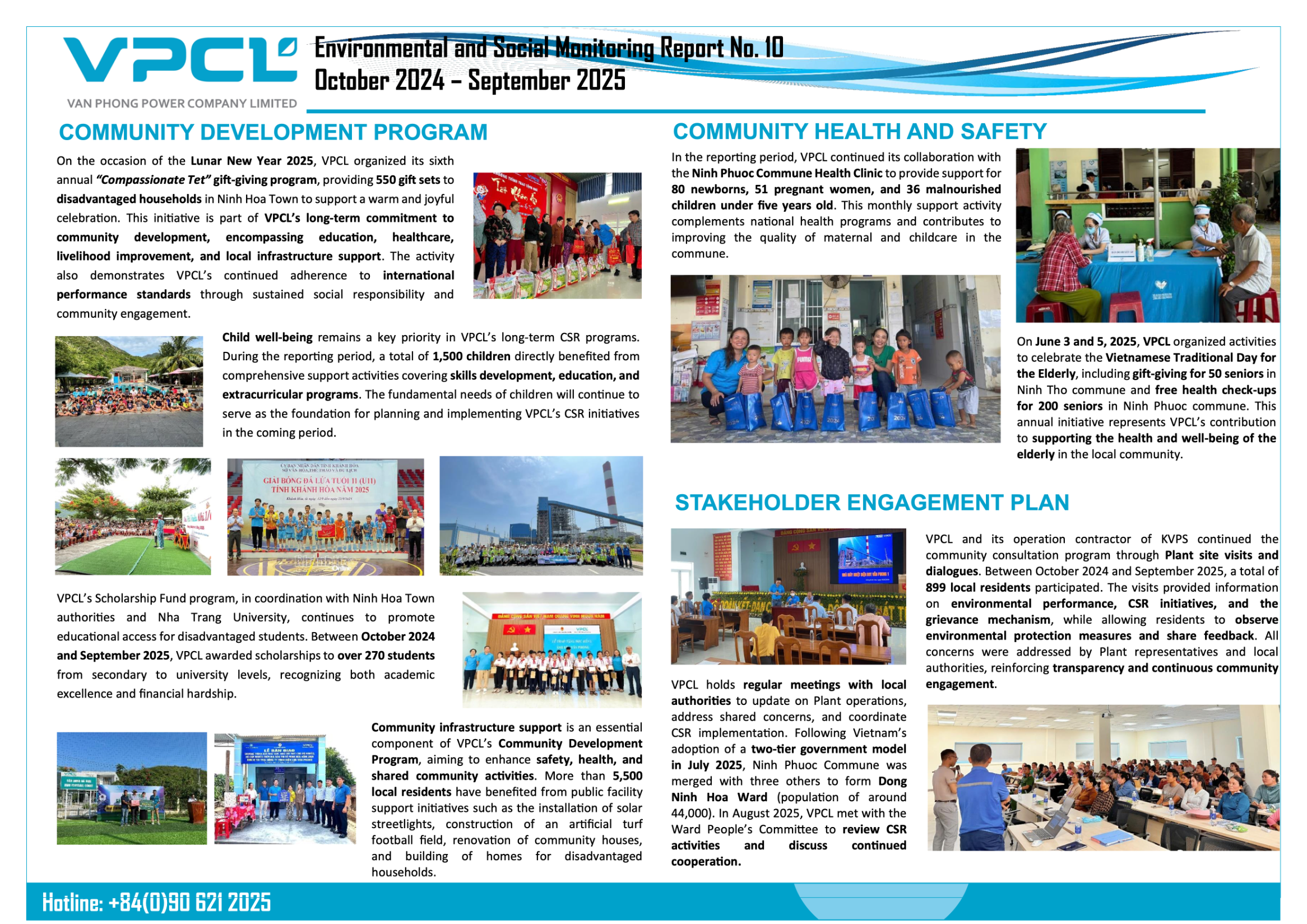 Environmental and Social Monitoring Report October 2024 – September 2025