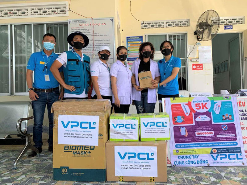 VPCL gave medical supplies to Health Clinic in May 2021